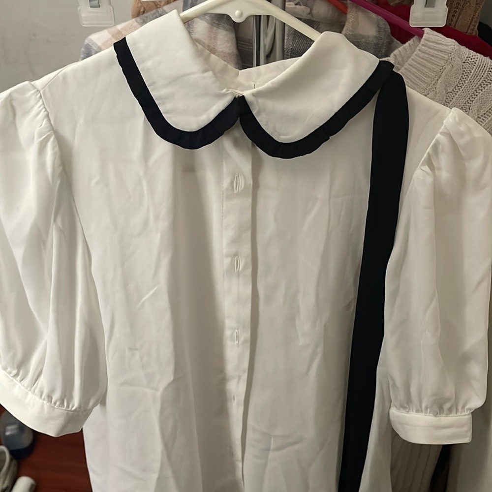 Posh Tied Forver 21 Collar Shirt
